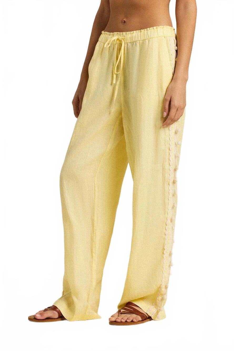 NEW TROVATA vera pant in soleil linen